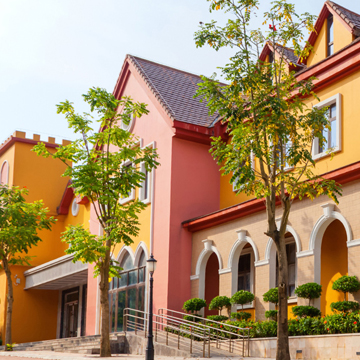 别墅自建房线条